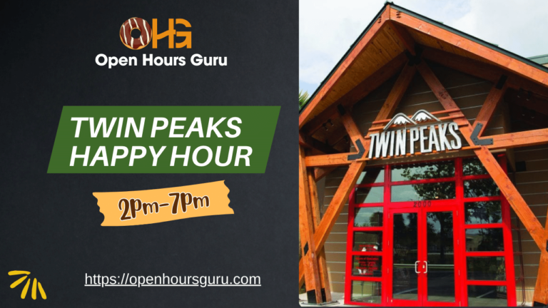 Twin Peaks Happy Hour Times, Menu, Drinks and Prices – (USA Only)