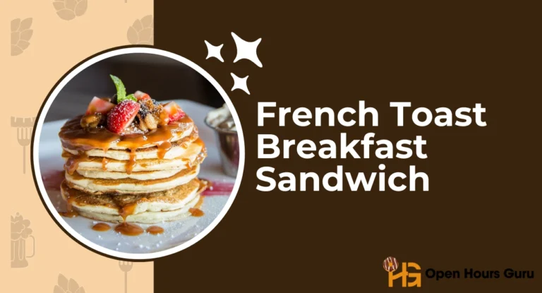 French Toast Breakfast Sandwich