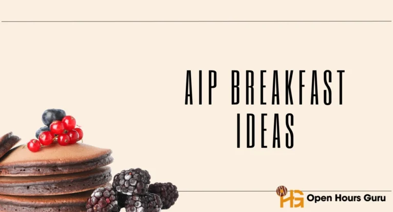 AIP Breakfast Ideas