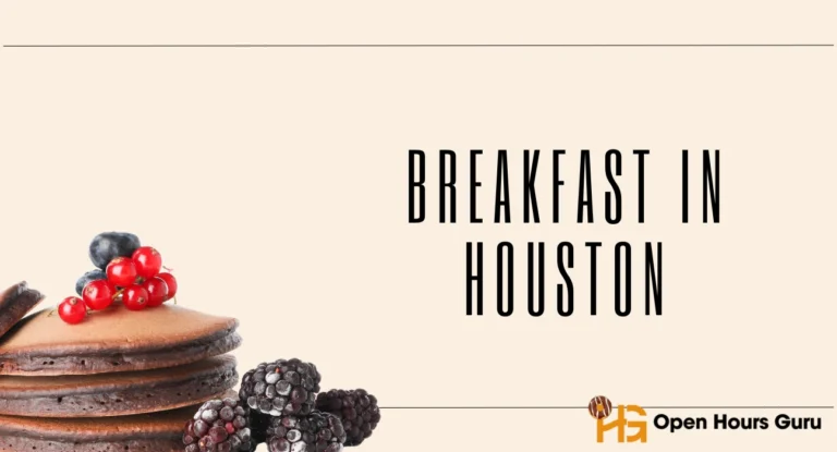 Breakfast in Houston