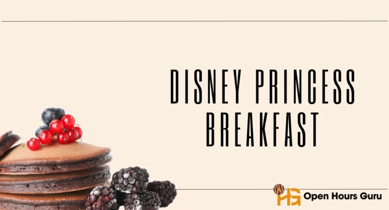 Disney Princess Breakfast