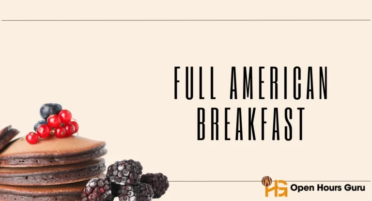 Full American Breakfast