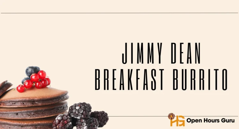 Jimmy Dean Breakfast Burrito
